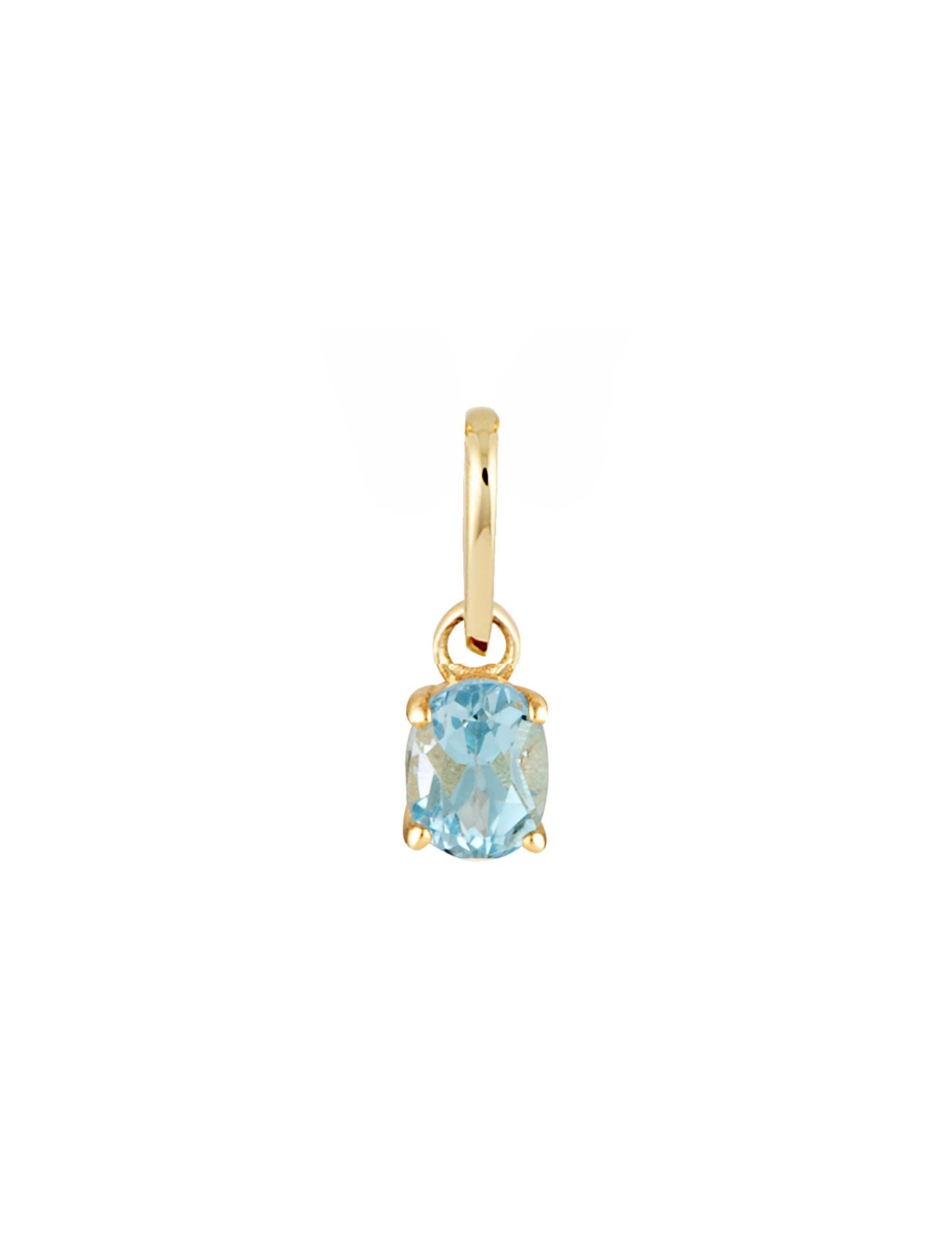 Picture of Luna Rae Solid 9k Gold Topaz Necklace