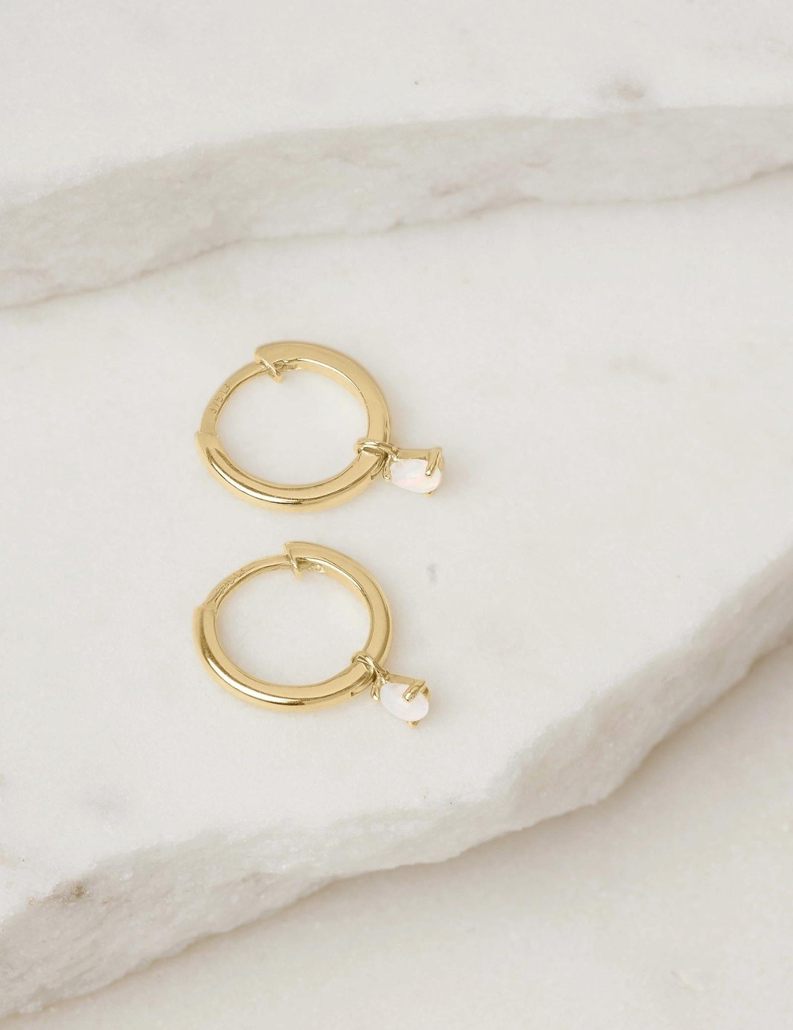 Picture of Luna Rae Solid 9k Gold Venus Earrings