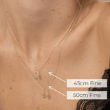 Picture of Luna Rae Solid 9k Gold Water Element Necklace