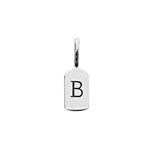 Picture of Luna Rae White Gold Letter B