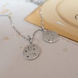 White Gold Stars Of Leo